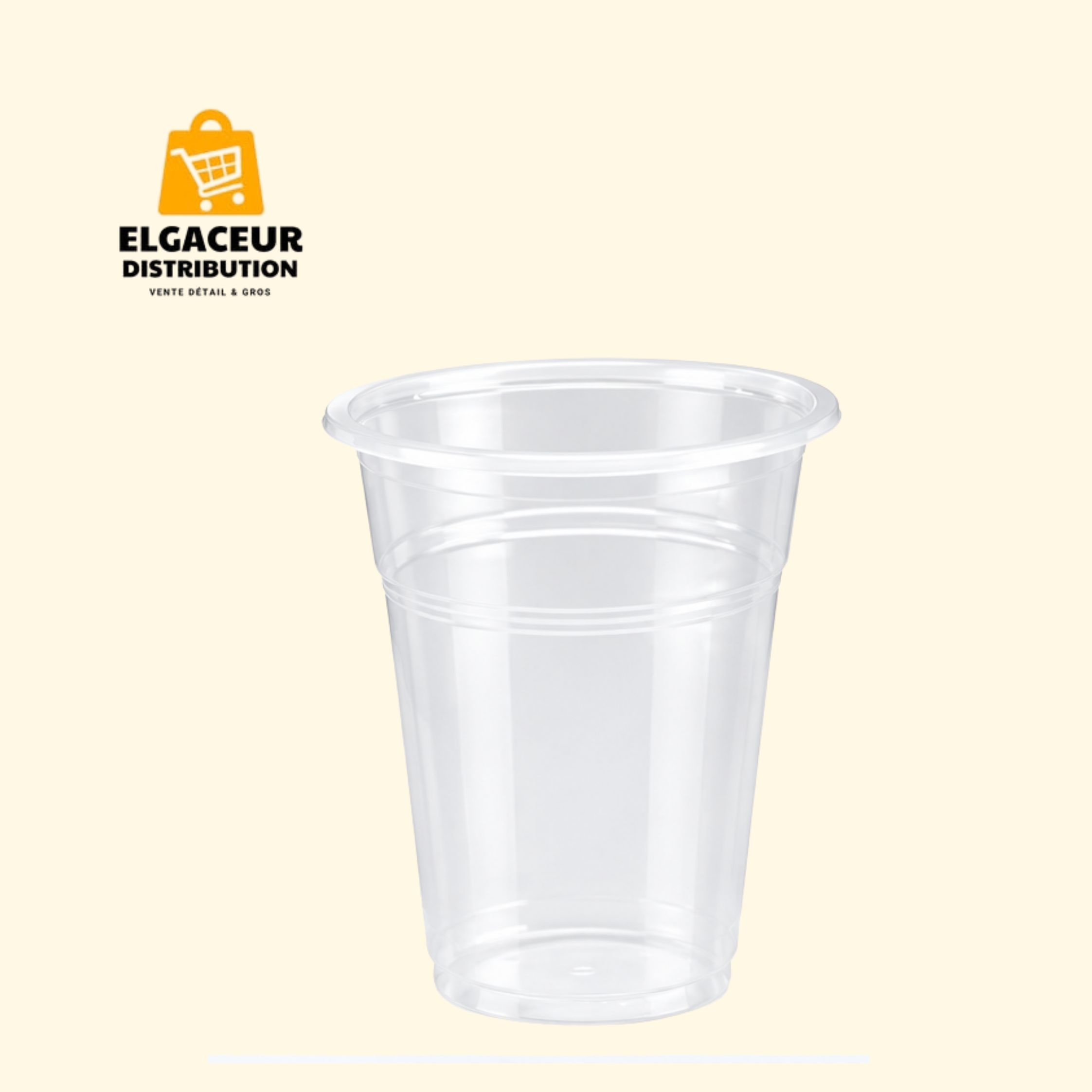 Gobelet en Plastique PP Transparent