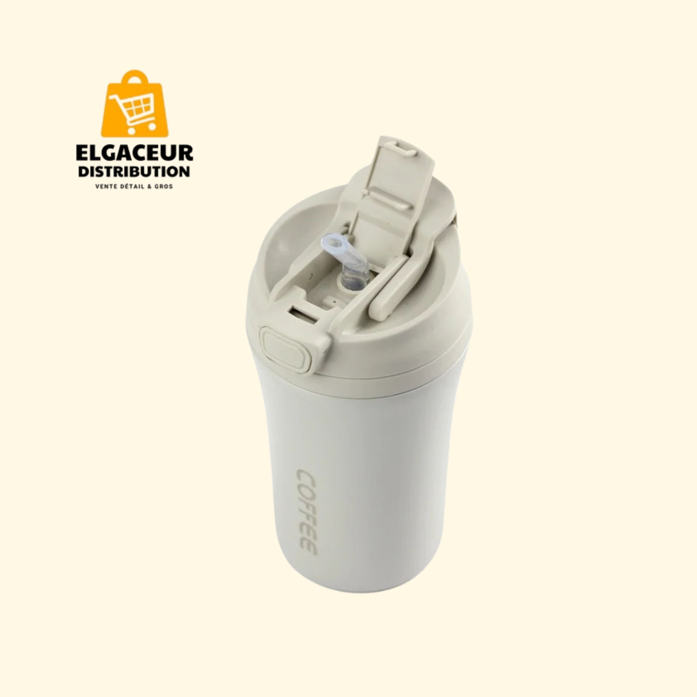 Mug isotherme avec couvercle 420 ml