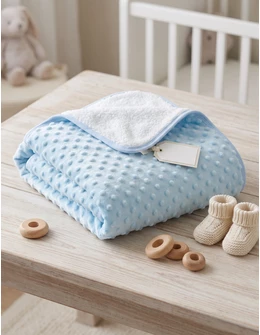 Couverture bébé ultra-douce et rembourrée Bugfly
