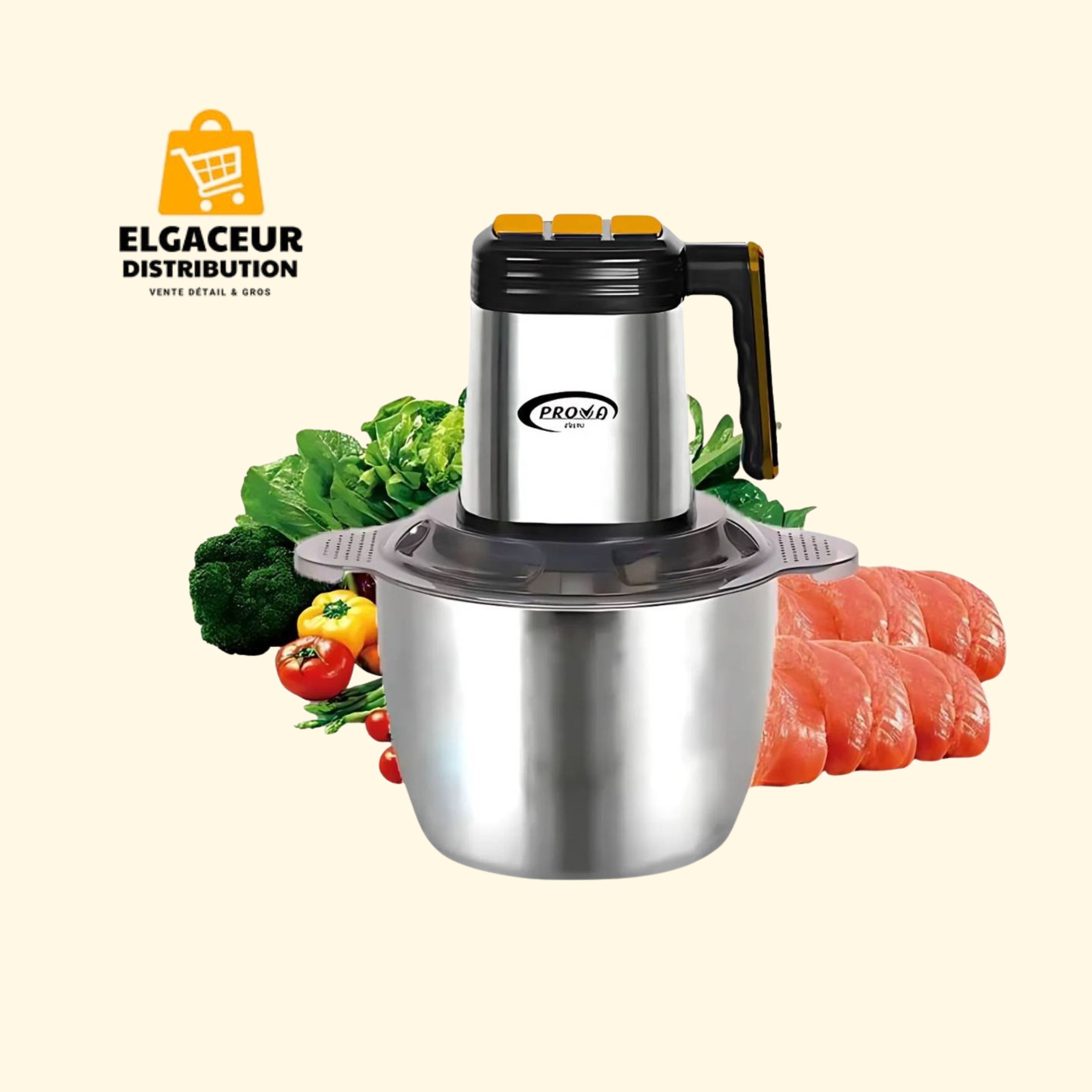 Hachoir électrique 1200 W 3,5 L