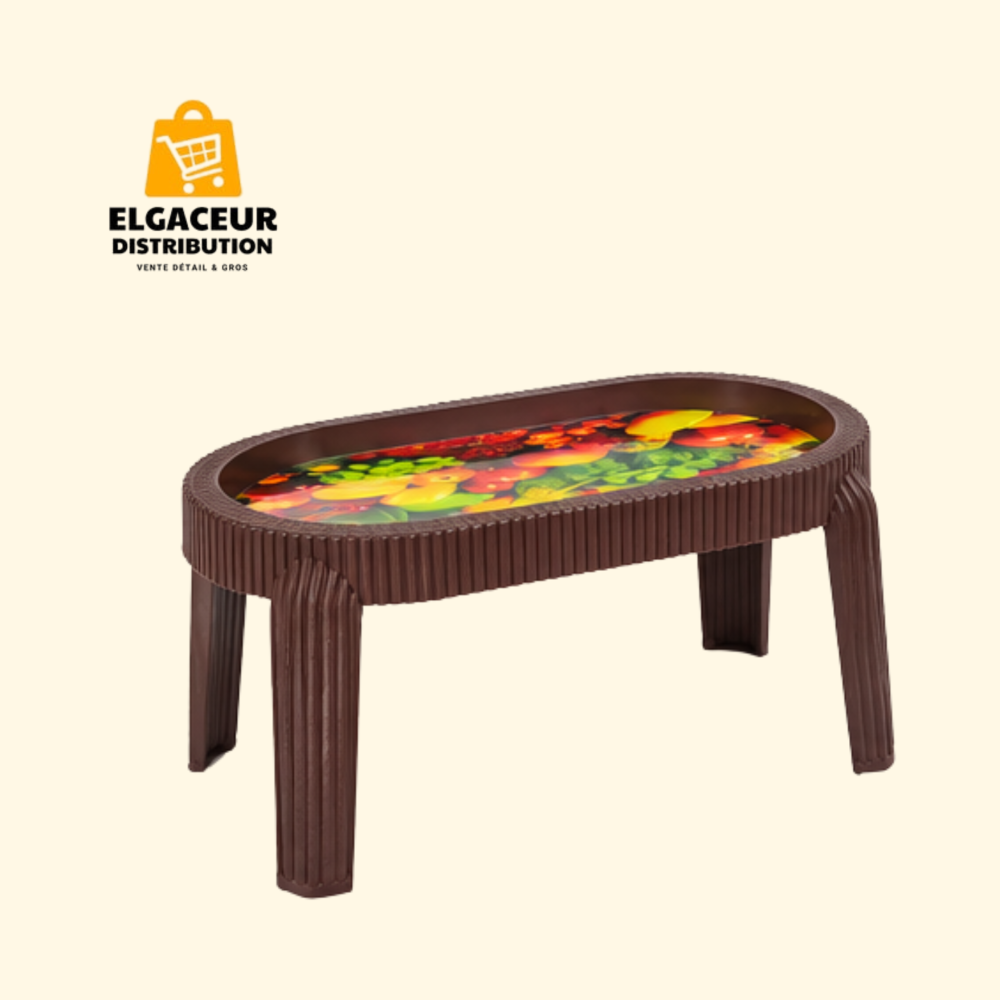 Table basse en plastique