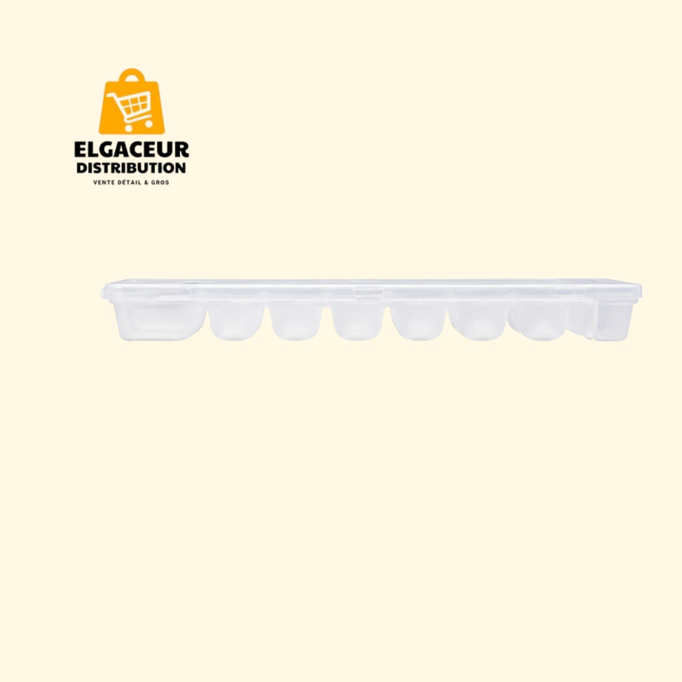 Bac à glaçons avec couvercle