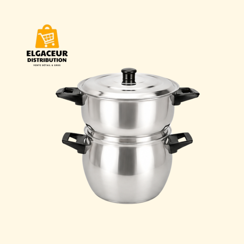 Ensemble de marmites en inox 4L