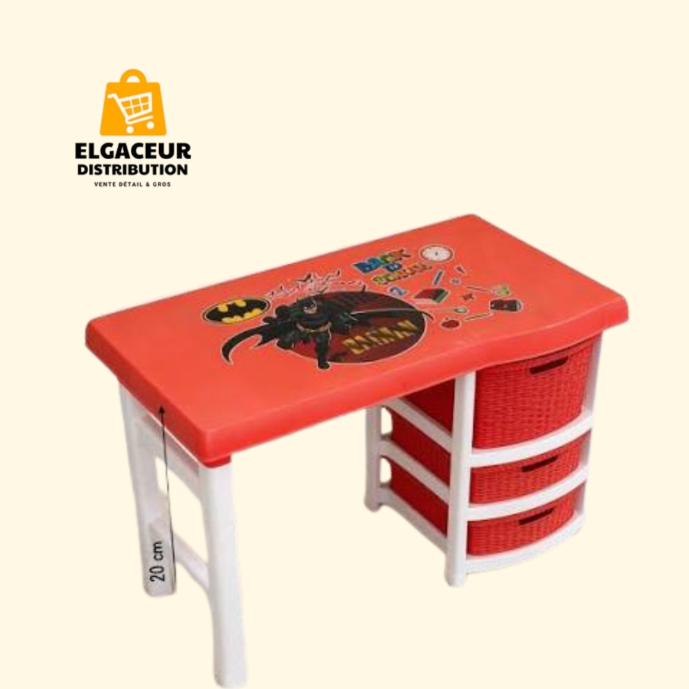 Table Enfant avec Rangement