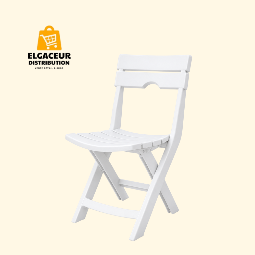 Chaise pliante Ruspina blanc
