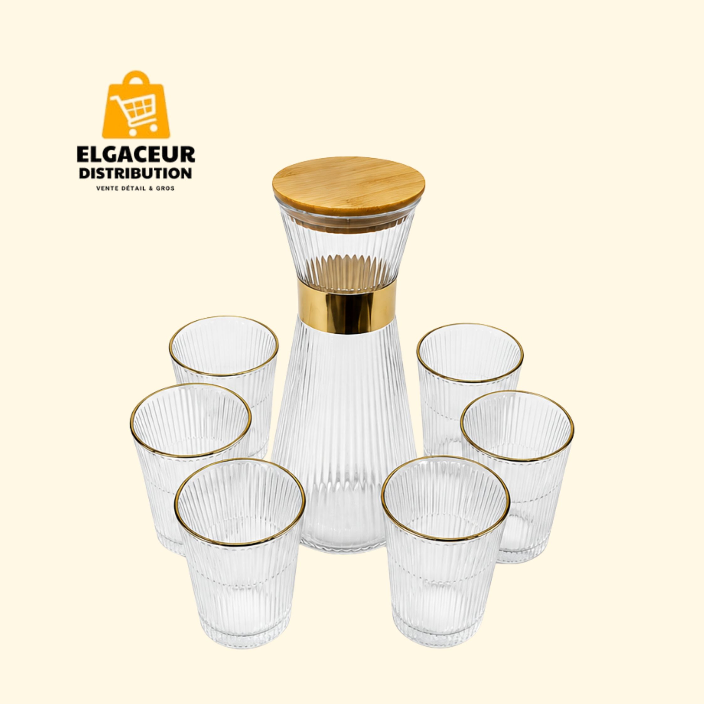 Set carafe 7 pièces