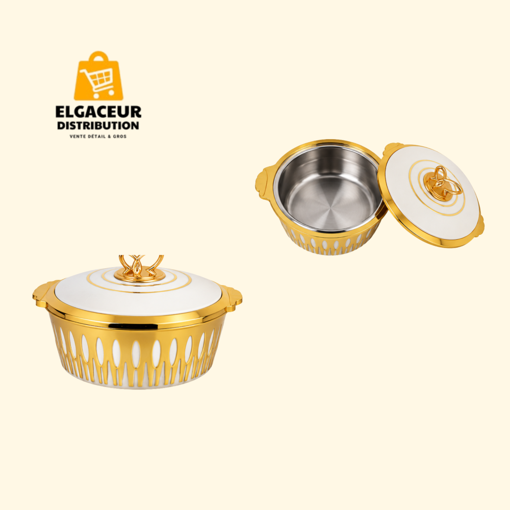 Thermos Alimentaires SULTAN Gold – Set 4 Pièces
