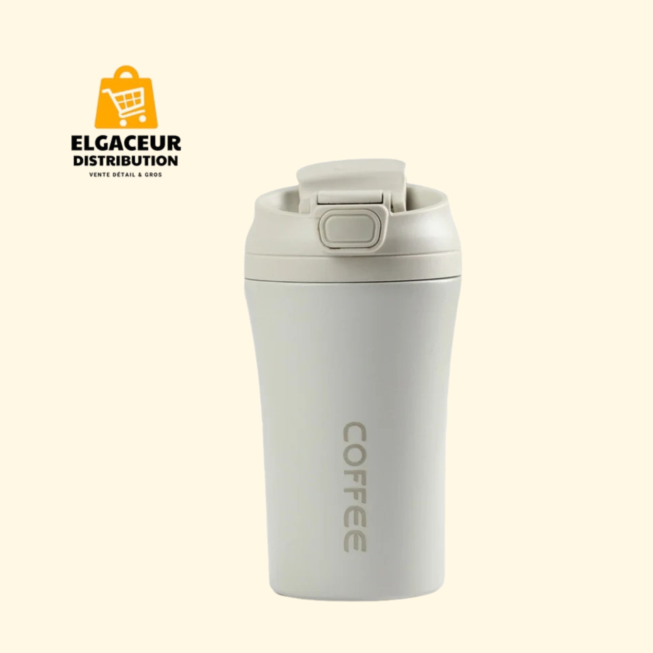 Mug isotherme avec couvercle 420 ml