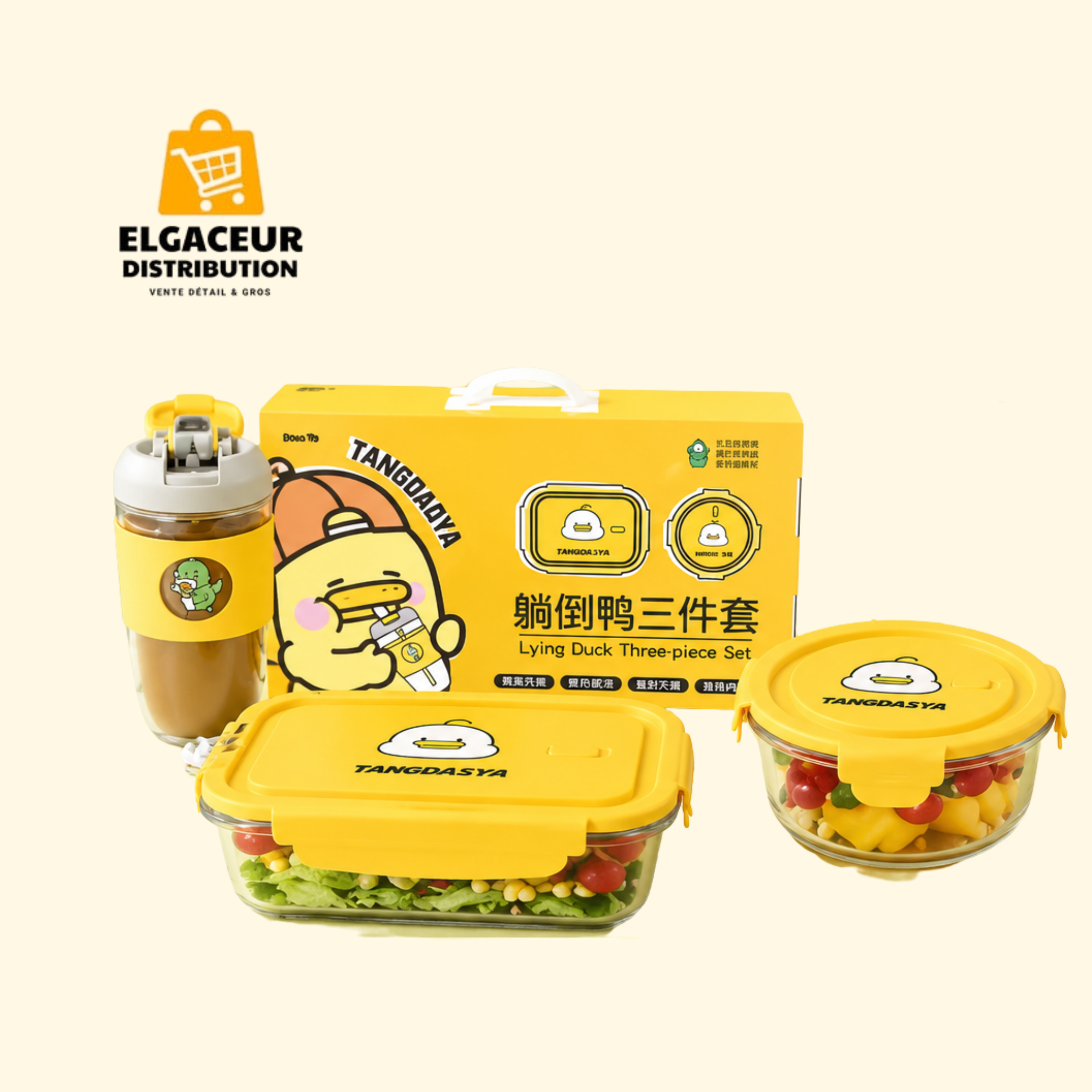 Lunch box 3 pcs