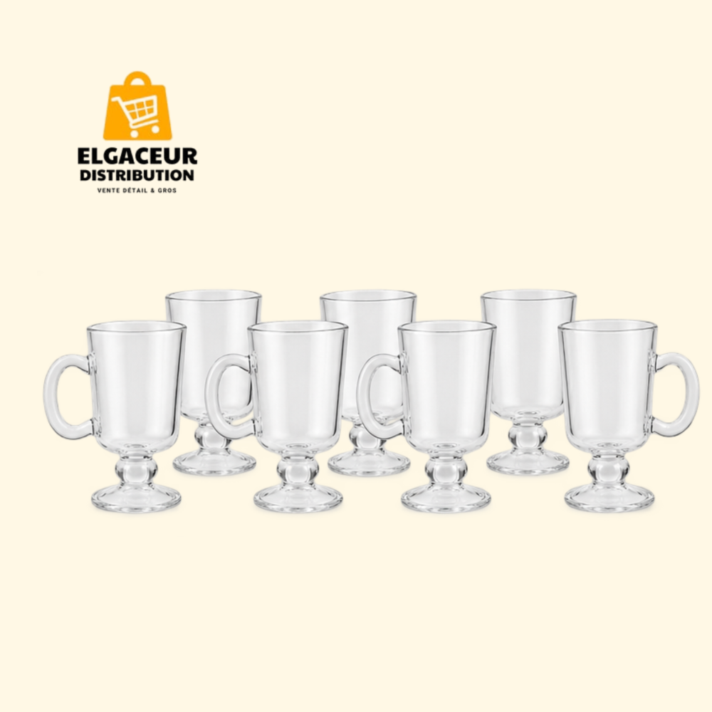 Coffret 6 mugs de 23 cl