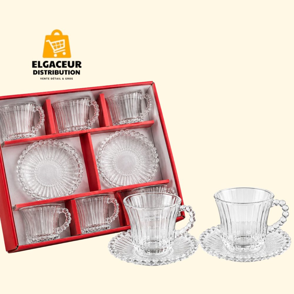 Service de verres à thé LUCE COFFE