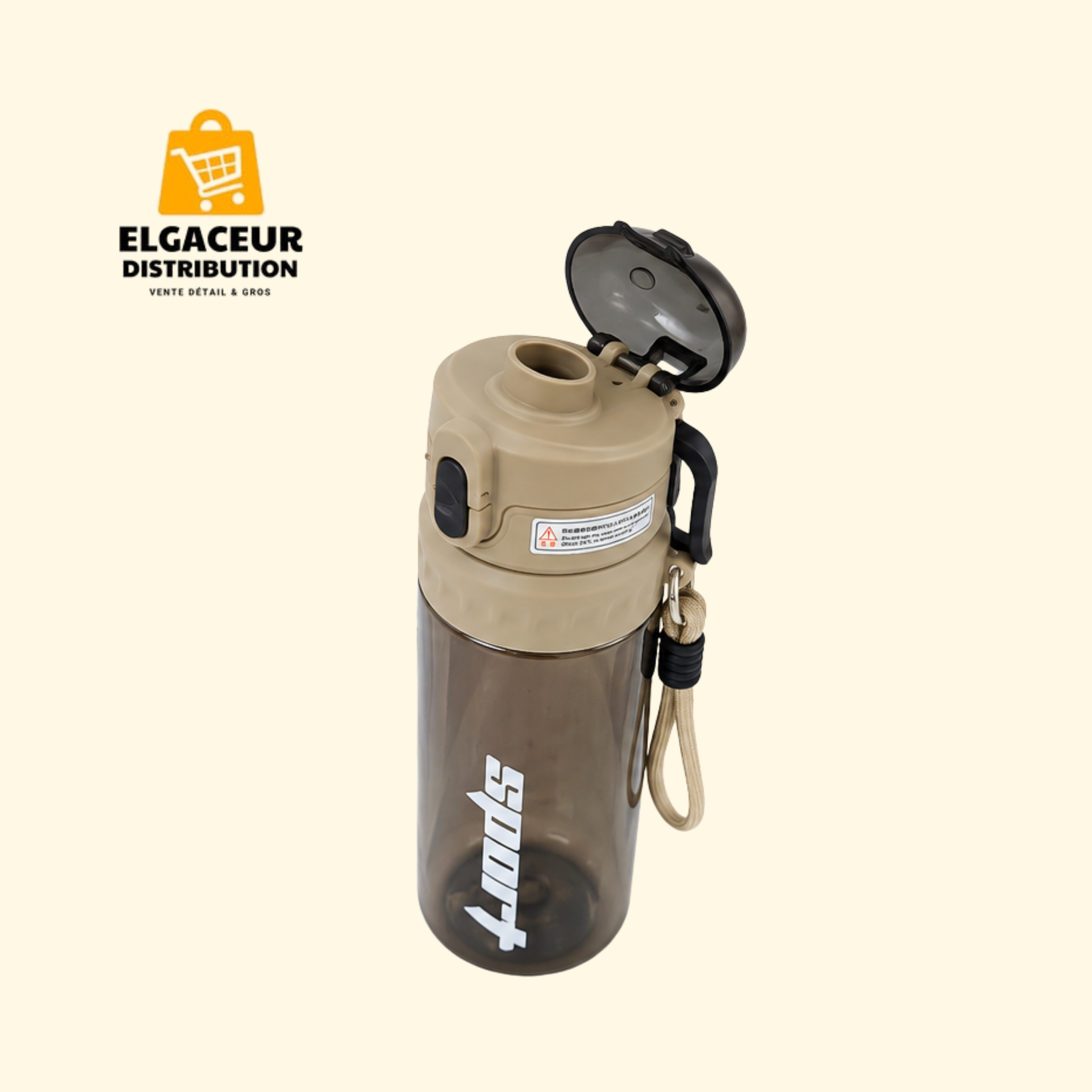 Bouteille d'eau 750 ml
