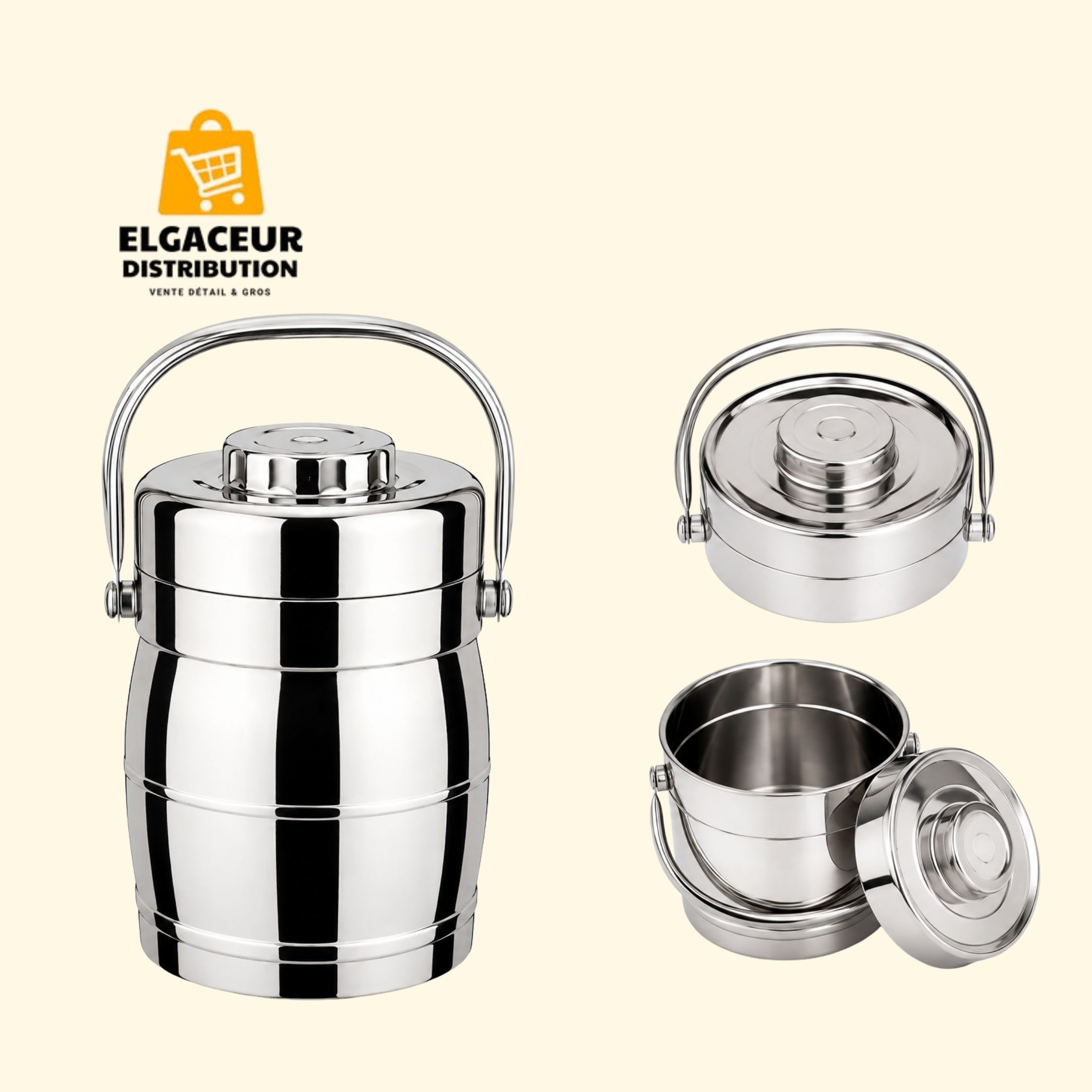 Marmite isotherme inox 2,3 L