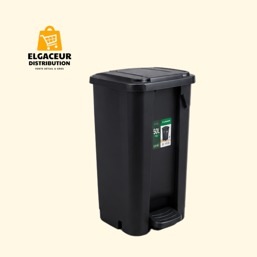 Poubelle à pédale 50 L
