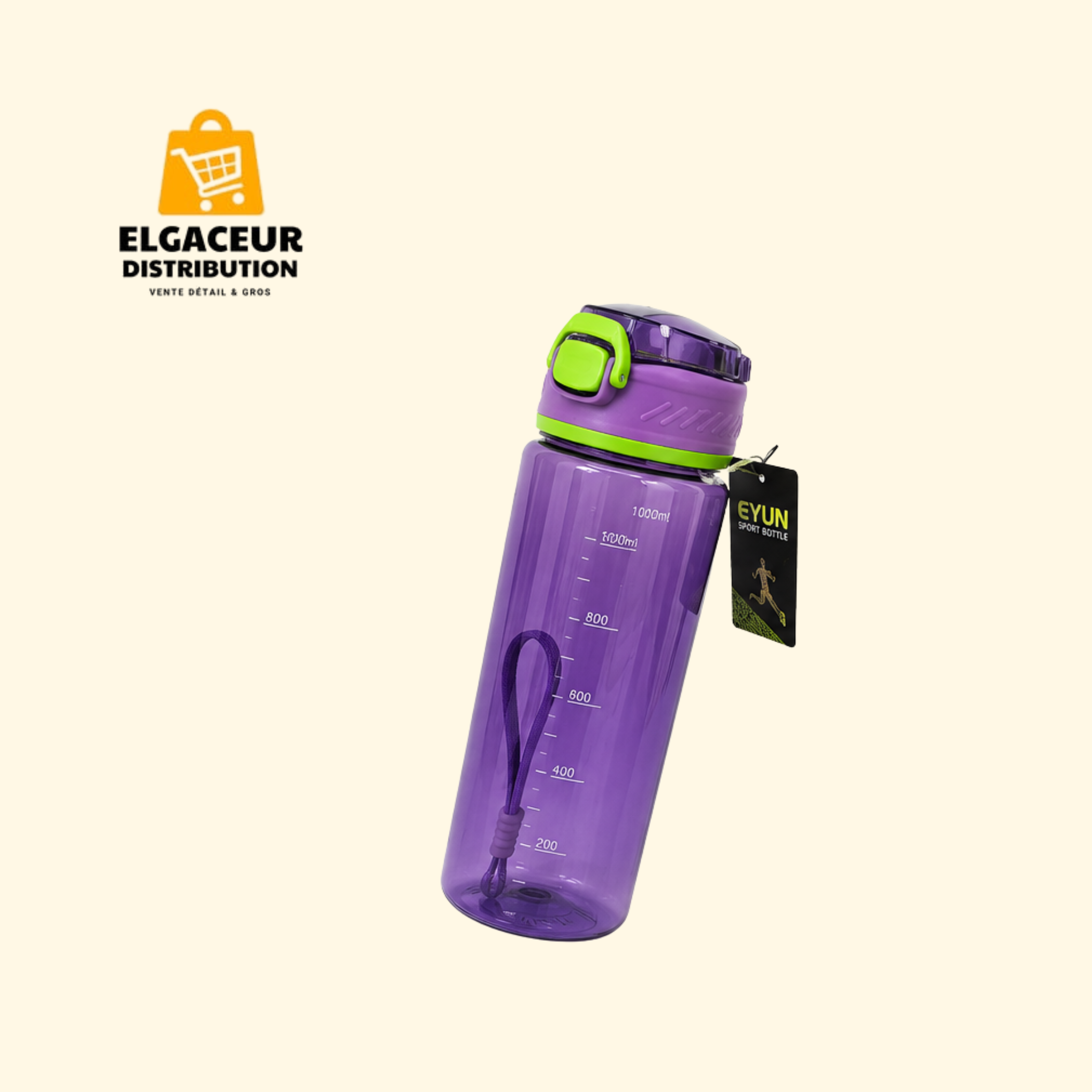 Bouteille d'eau 1000 ml