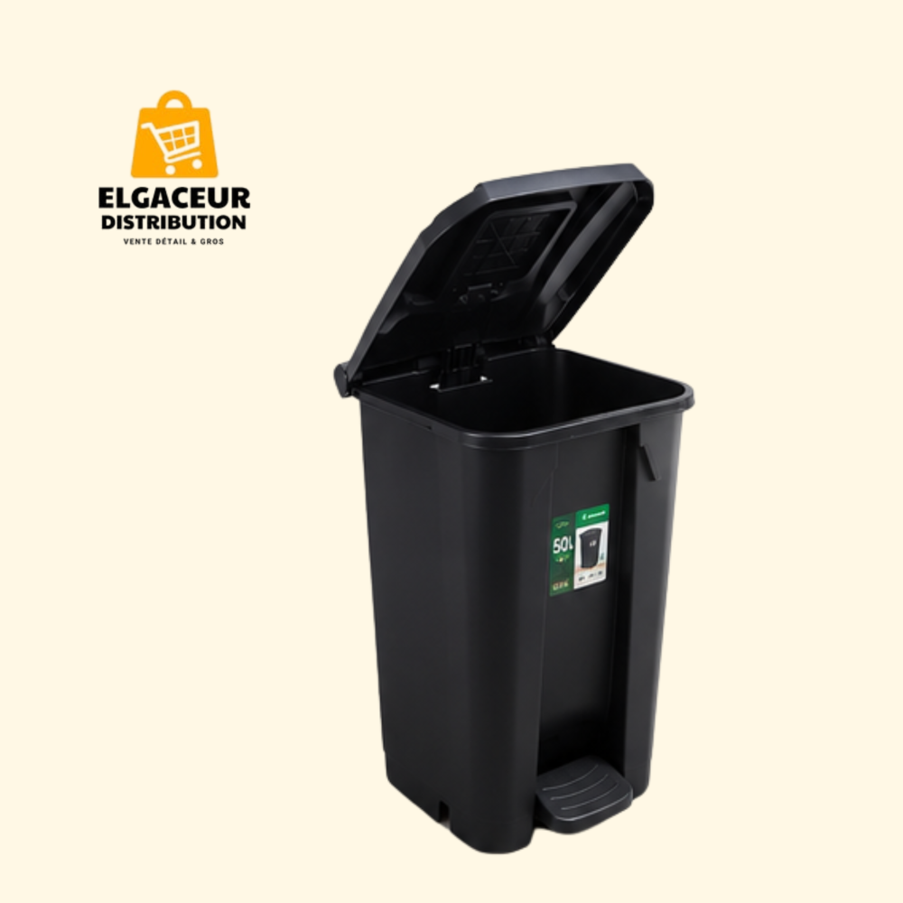 Poubelle à pédale 50 L