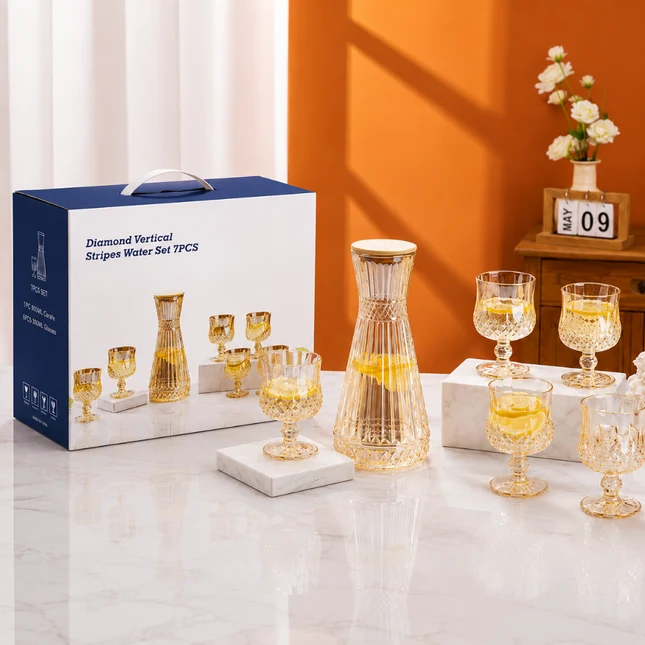 STRIPES WATER SET 7P