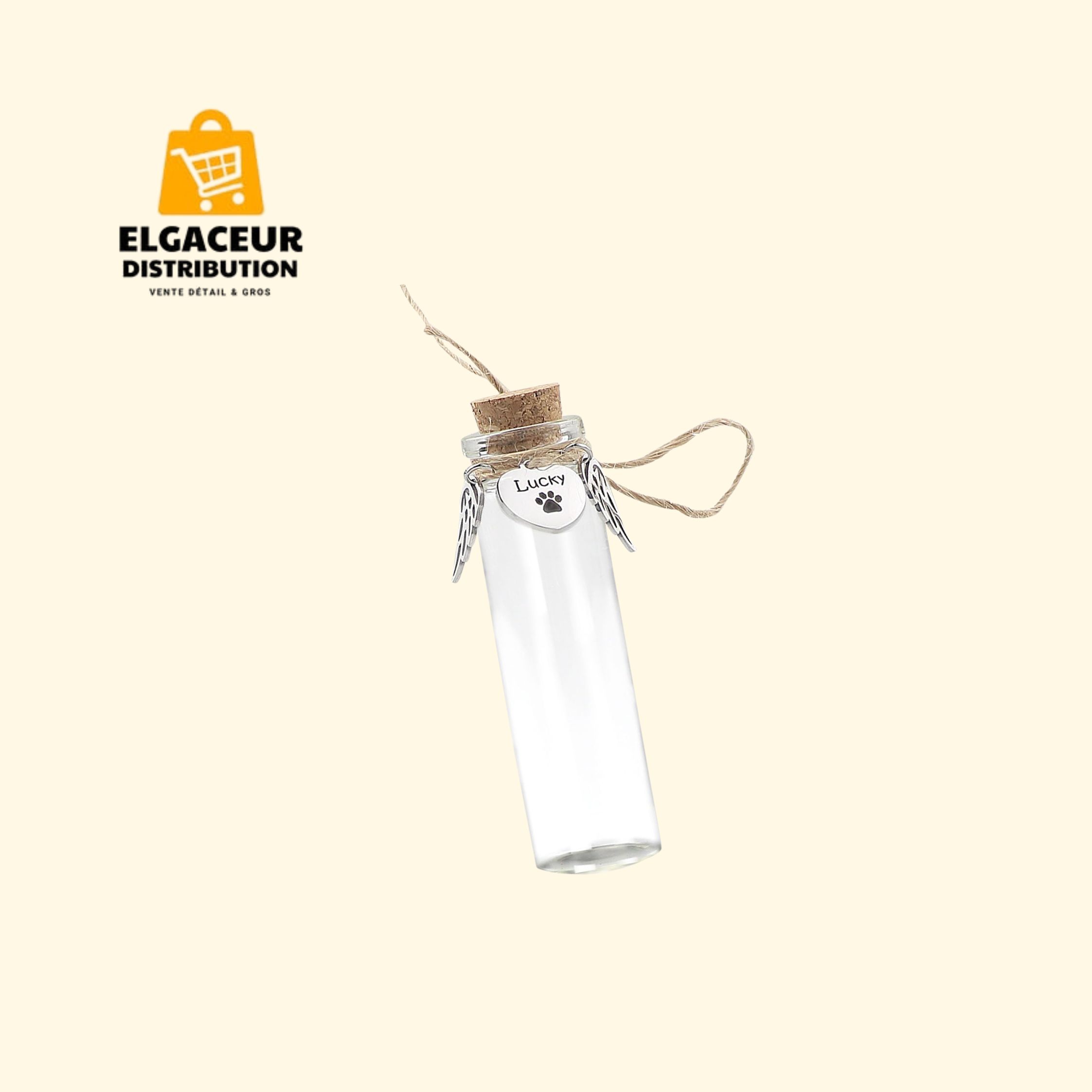 Petites bouteilles en verre bouchon liège 12 pièces