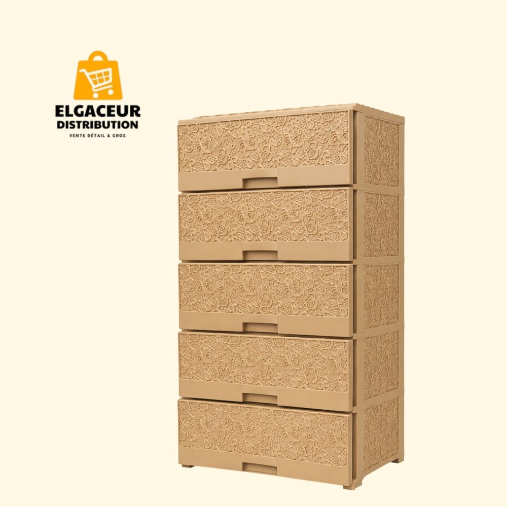 Armoire de rangement en plastique