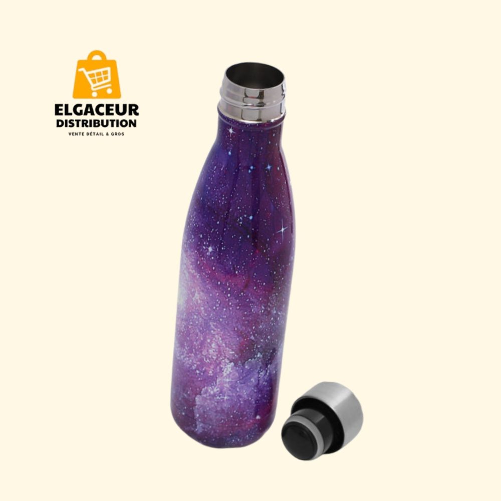 Gourde Bouteille Isotherme en Inox Acier Inoxydable
