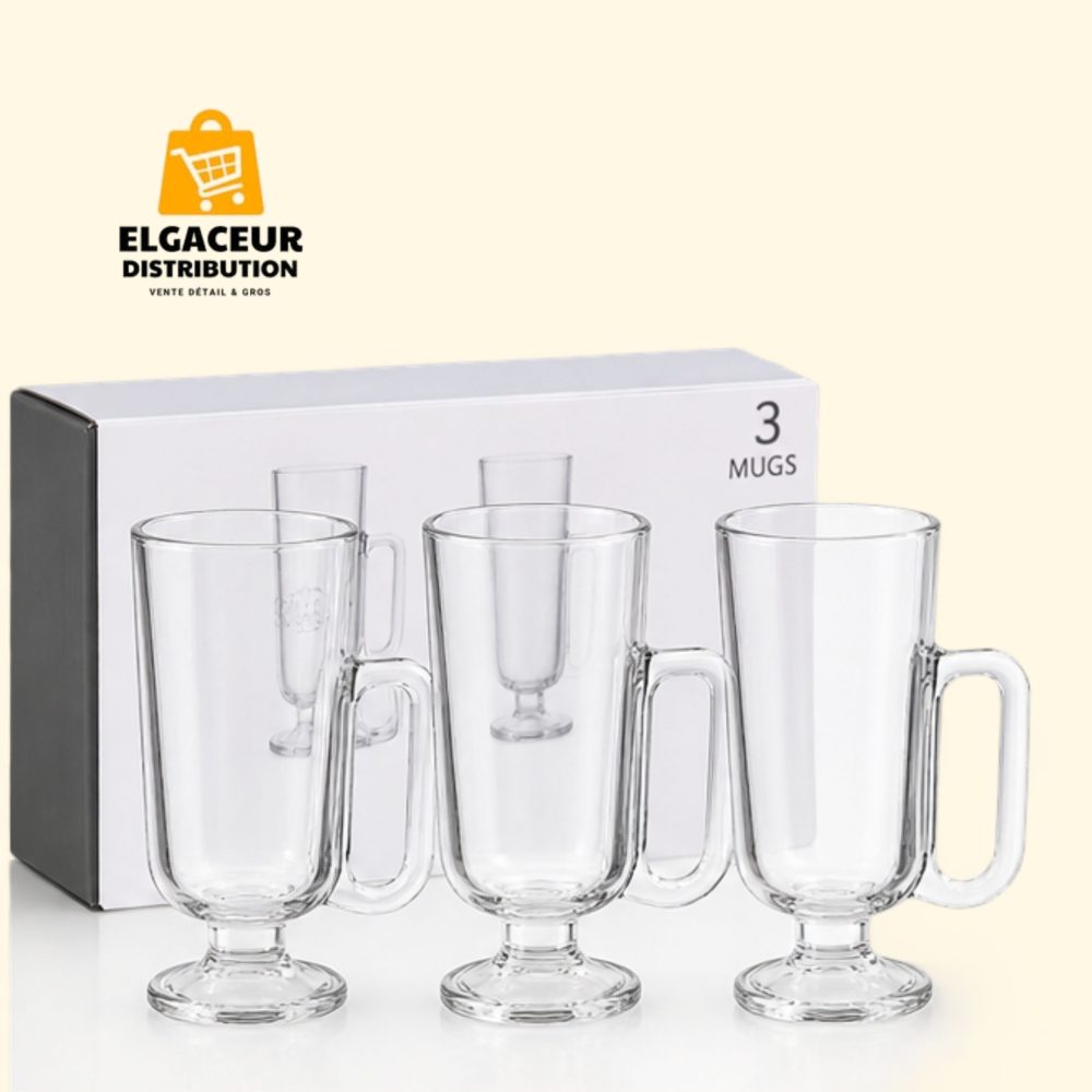 Coffret 3 Mugs Glint 26 cl