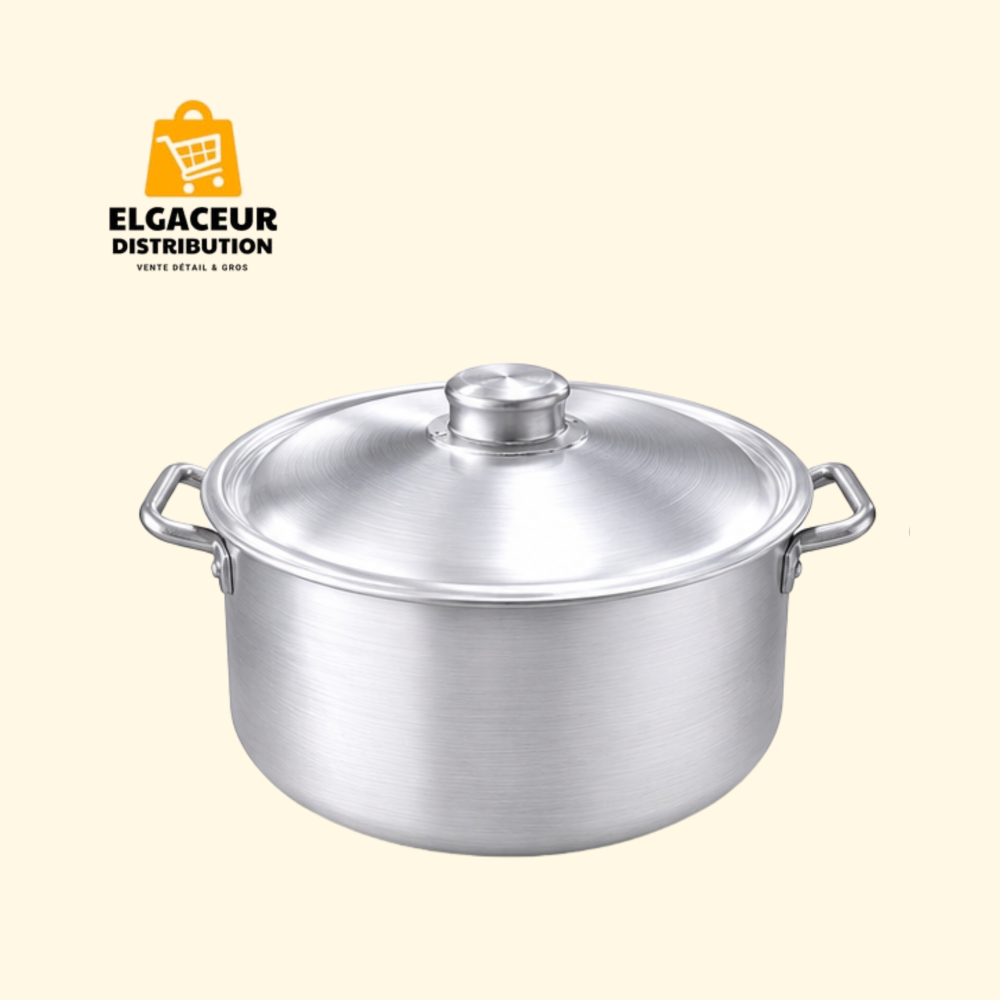 Marmite Aluminox 40 cm avec Couvercle