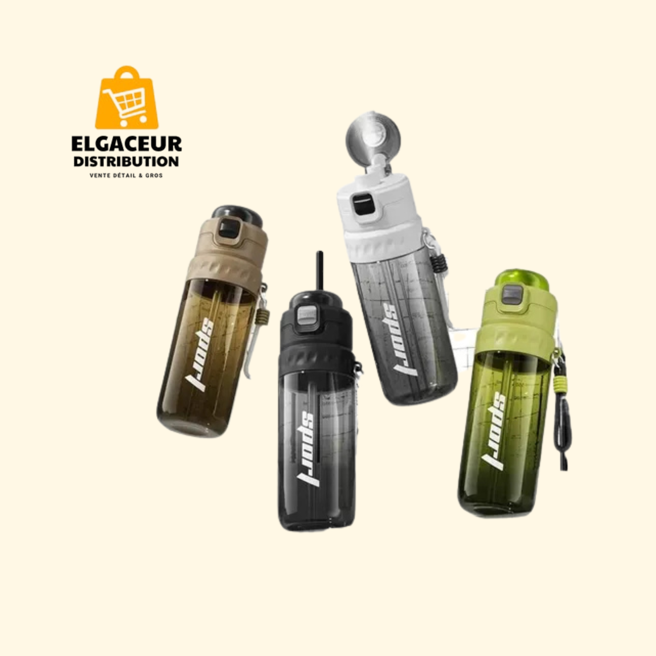 Bouteille d'eau 750 ml